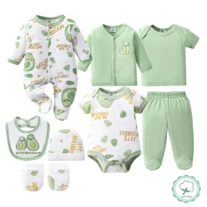 8pcs Newborn Baby Set,